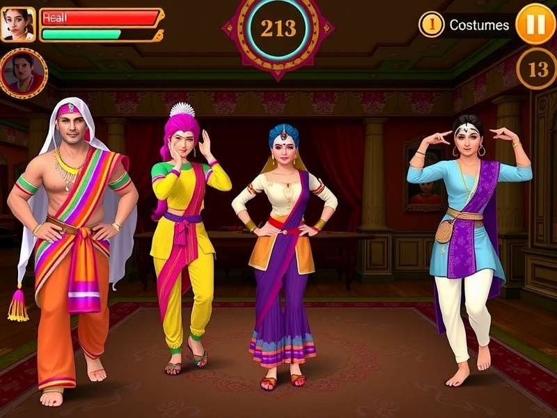 Lively Lathi Dance Gameplay Demonstration